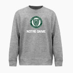 Notre Dame Gators BSN SPORTS Men's Cotton Rich Fleece Crew Neck Front Thumbnail