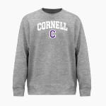 Cornell Rams BSN SPORTS Men's Cotton Rich Fleece Crew Neck Front Thumbnail