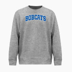 Blue Hill Bobcats <span class="pdp-name-mascot">Blue Hill Community School District Bobcats</span> BSN SPORTS Men's Cotton Rich Fleece Crew Neck Front Thumbnail