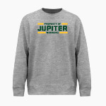 JUPITER HIGH SCHOOL WARRIORS <span class="pdp-name-mascot">JUPITER WARRIORS</span> BSN SPORTS Men's Cotton Rich Fleece Crew Neck Front Thumbnail