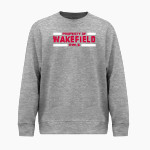 Wakefield Owls <span class="pdp-name-mascot">Wakefield Country Day School Owls</span> BSN SPORTS Men's Cotton Rich Fleece Crew Neck Front Thumbnail