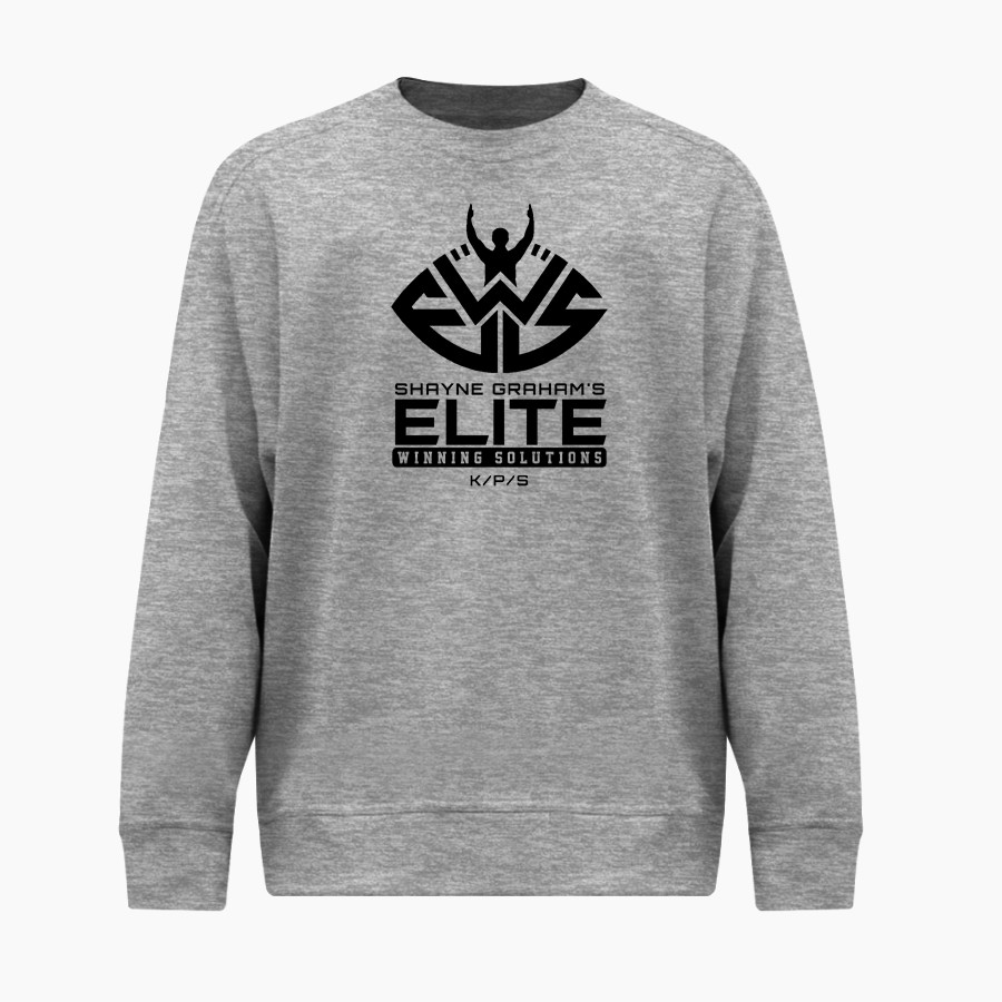 SHAYNE GRAHAM'S ELITE WINNING SOLUTIONS BSN SPORTS Men's Cotton Rich Fleece Crew Neck