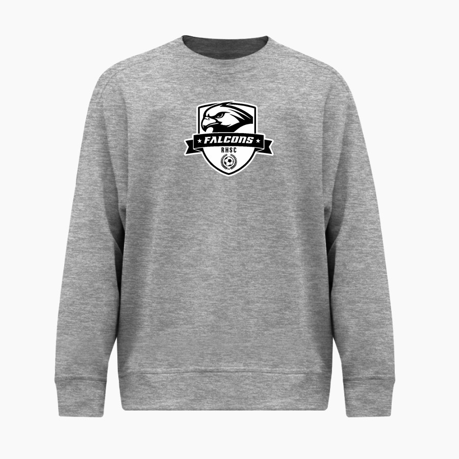 Rush Henrietta Falcons Soccer Club BSN SPORTS Men's Cotton Rich Fleece Crew Neck
