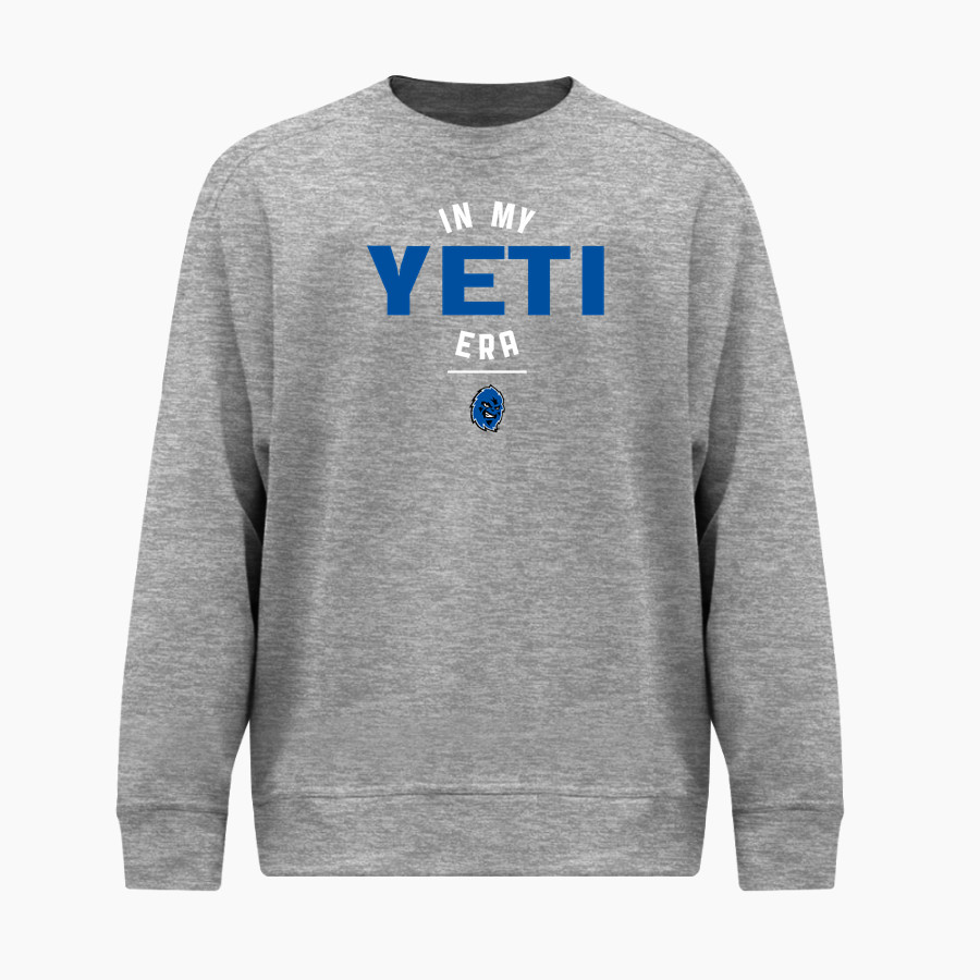 Cleveland Community College Yetis BSN SPORTS Men's Cotton Rich Fleece Crew Neck