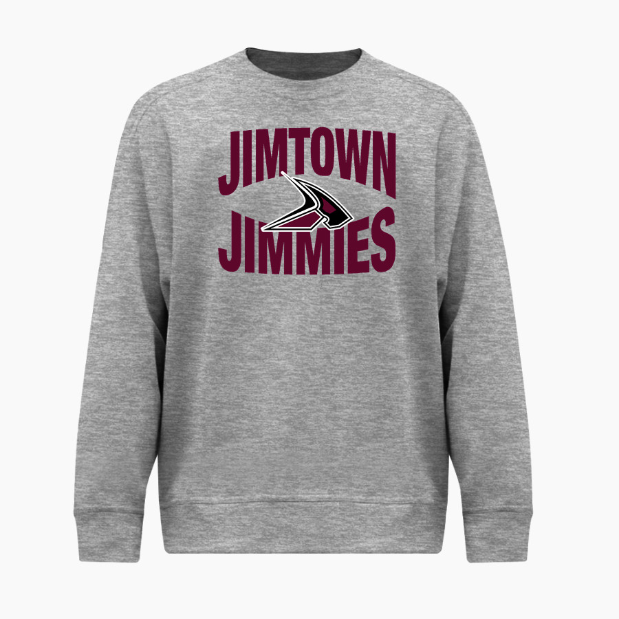 Jimtown Jimmies BSN SPORTS Men's Cotton Rich Fleece Crew Neck