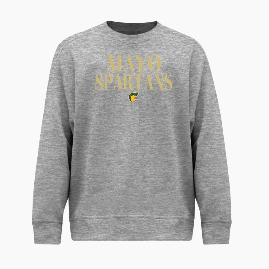 Mayo Spartans <span class="pdp-name-mascot">Mayo Spartans</span> BSN SPORTS Men's Cotton Rich Fleece Crew Neck