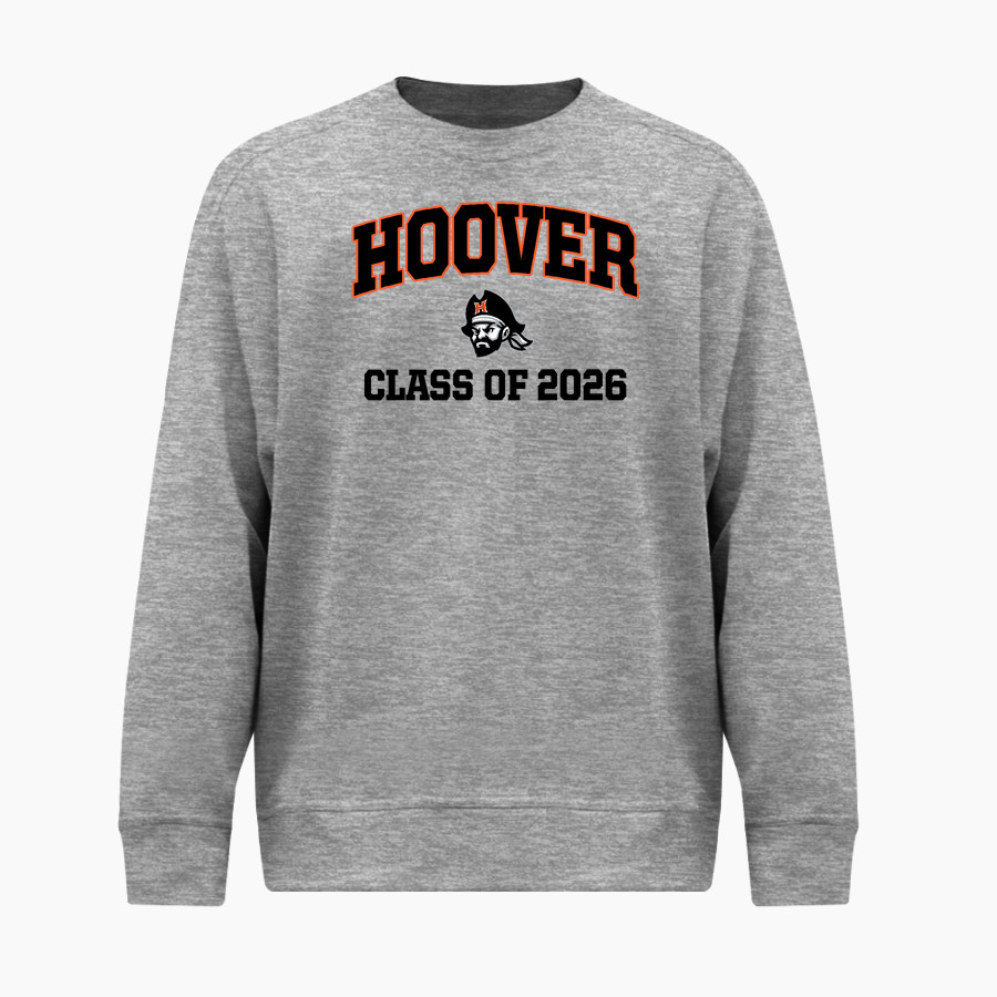 Hoover Buccaneers The Official Online Store <span class="pdp-name-mascot">Hoover Buccaneers</span> BSN SPORTS Men's Cotton Rich Fleece Crew Neck