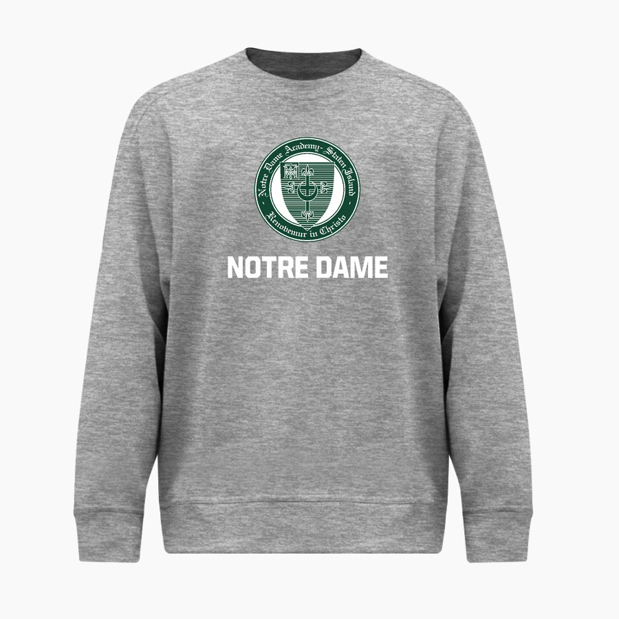 Notre Dame Gators BSN SPORTS Men's Cotton Rich Fleece Crew Neck