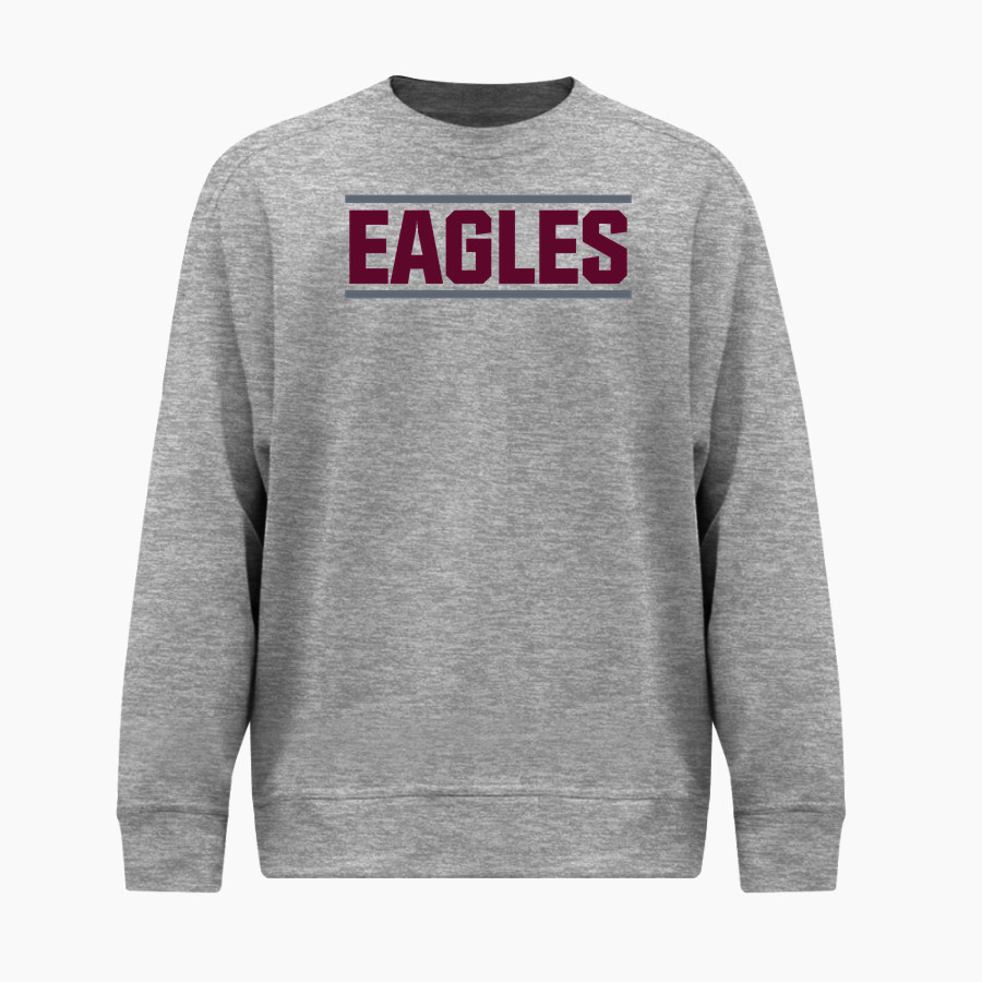 GEORGE STEVENS ACADEMY EAGLES <span class="pdp-name-mascot">GEORGE STEVENS ACADEMY EAGLES</span> BSN SPORTS Men's Cotton Rich Fleece Crew Neck