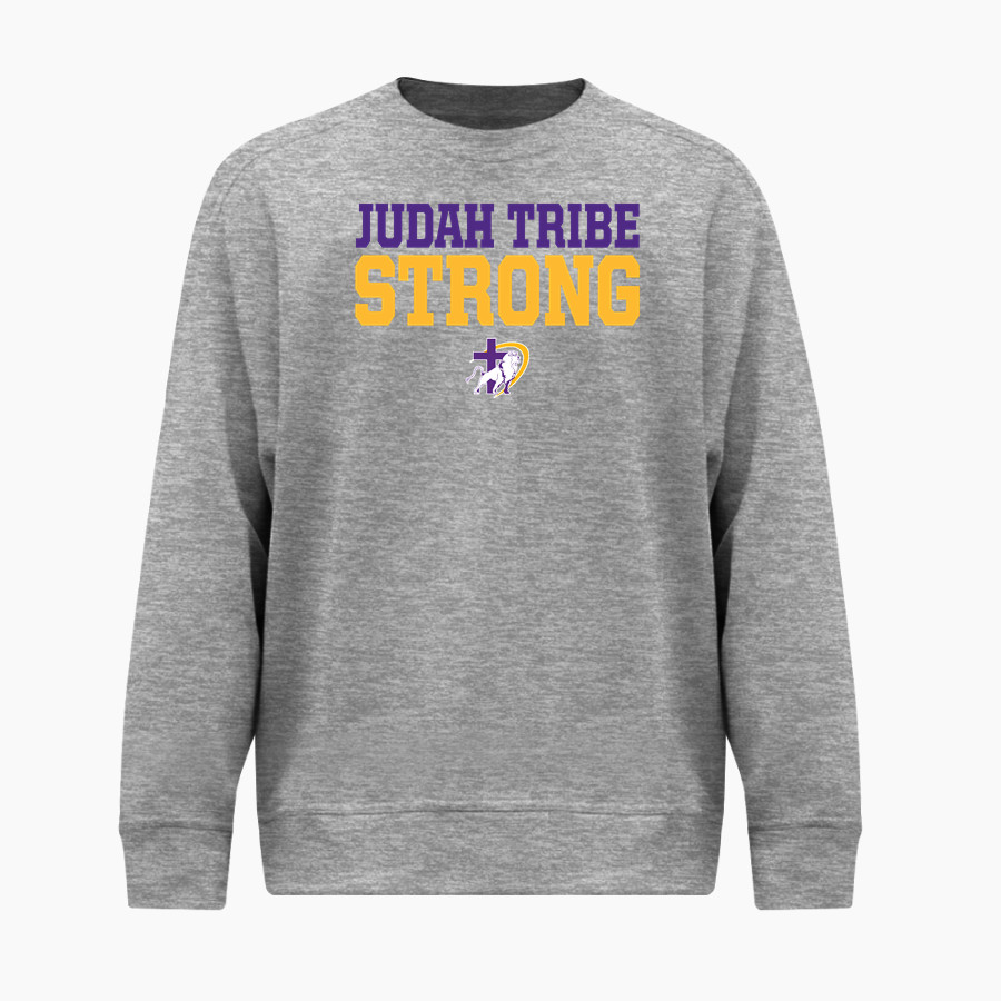 Judah Christian Athletics BSN SPORTS Men's Cotton Rich Fleece Crew Neck
