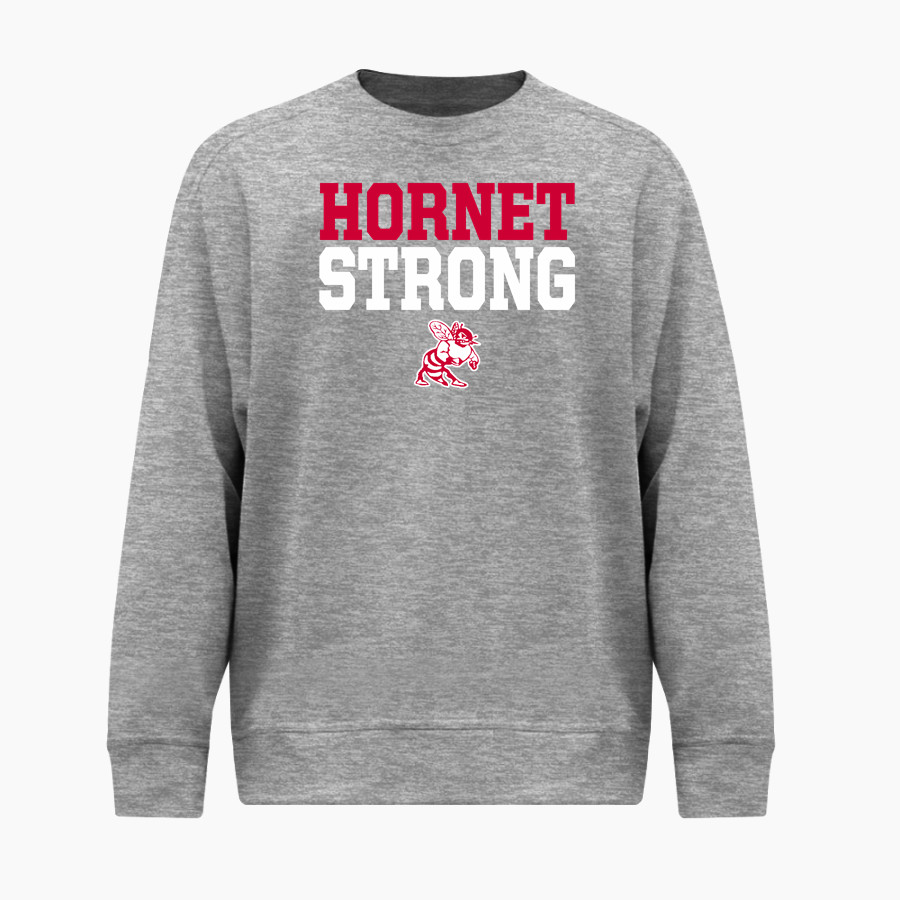 LAFAYETTE HIGH SCHOOL HORNETS <span class="pdp-name-mascot">LAFAYETTE HORNETS</span> BSN SPORTS Men's Cotton Rich Fleece Crew Neck