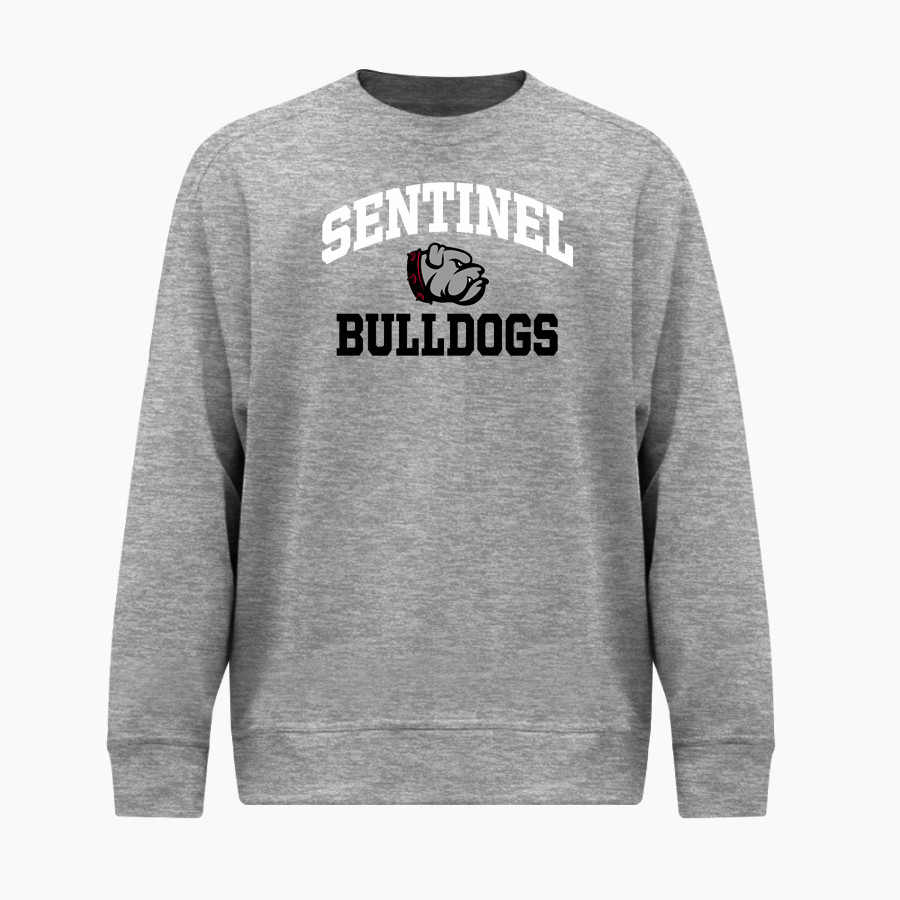 SENTINEL HIGH SCHOOL BULLDOGS <span class="pdp-name-mascot">SENTINEL BULLDOGS</span> BSN SPORTS Men's Cotton Rich Fleece Crew Neck