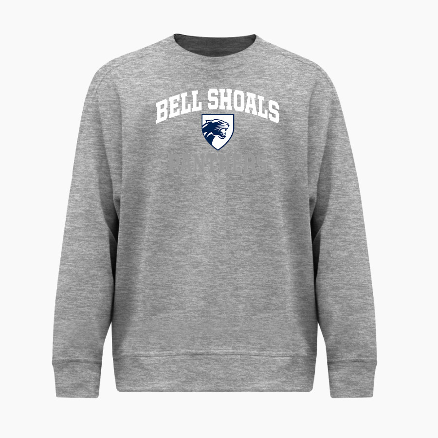 Bell Shoals Panthers <span class="pdp-name-mascot">Bell Shoals Panthers</span> BSN SPORTS Men's Cotton Rich Fleece Crew Neck