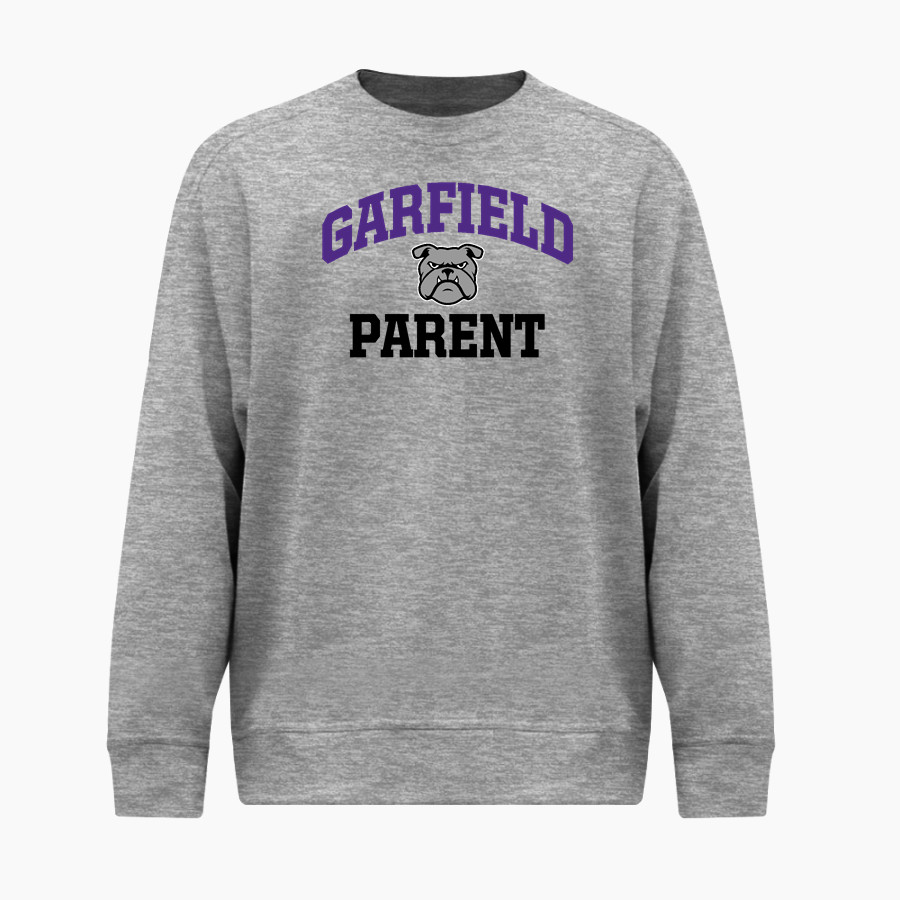 Garfield Bulldogs BSN SPORTS Men's Cotton Rich Fleece Crew Neck