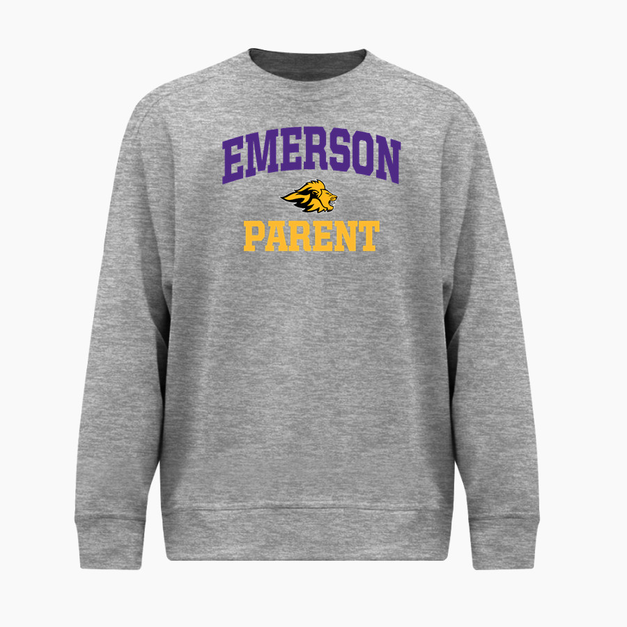 Emerson Lions BSN SPORTS Men's Cotton Rich Fleece Crew Neck