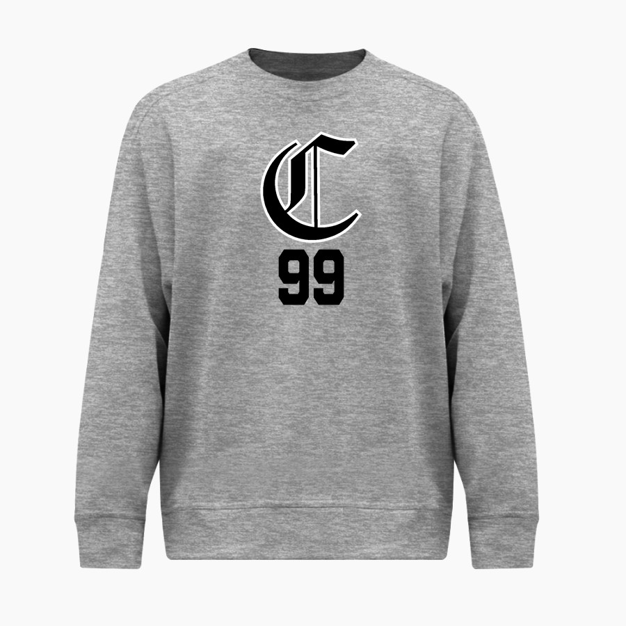 CISTERCIAN PREPARATORY SCHOOL HAWKS <span class="pdp-name-mascot">CISTERCIAN HAWKS</span> BSN SPORTS Men's Cotton Rich Fleece Crew Neck