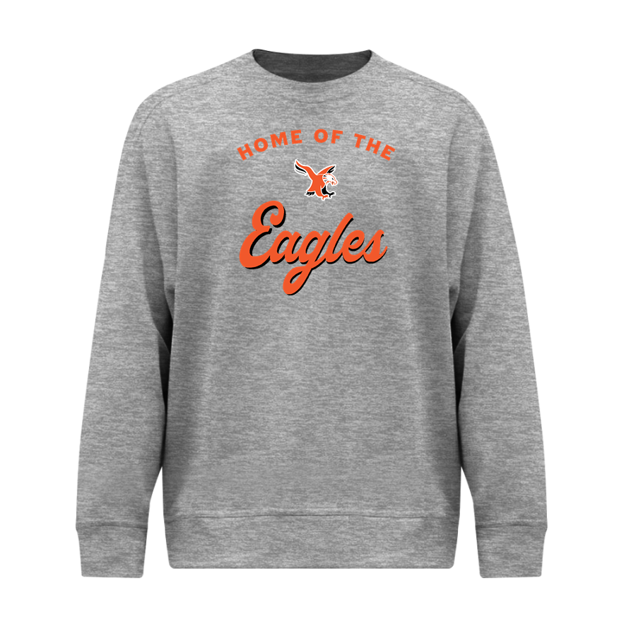 Bethlehem Eagles official sideline store <span class="pdp-name-mascot">Bethlehem Eagles</span> BSN SPORTS Men's Cotton Rich Fleece Crew Neck