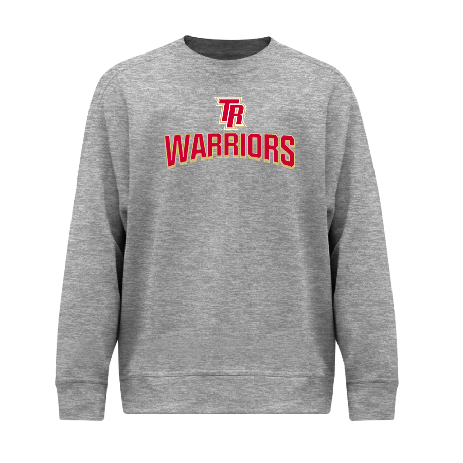 Two Rivers High School WARRIORS <span class="pdp-name-mascot">HENRY SIBLEY WARRIORS</span> BSN SPORTS Men's Cotton Rich Fleece Crew Neck
