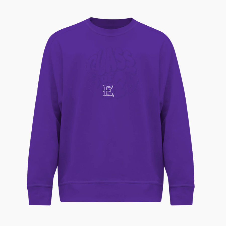 ELGIN HIGH SCHOOL WILDCATS <span class="pdp-name-mascot">ELGIN WILDCATS</span> BSN SPORTS Men's Cotton Rich Fleece Crew Neck