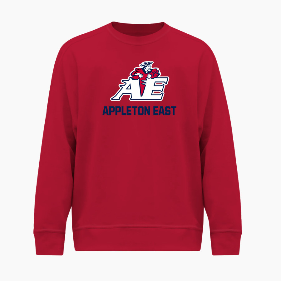 APPLETON EAST PATRIOTS <span class="pdp-name-mascot">EAST PATRIOTS</span> BSN SPORTS Men's Cotton Rich Fleece Crew Neck