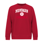 Newman Cardinals <span class="pdp-name-mascot">Newman Cardinals</span> BSN SPORTS Men's Cotton Rich Fleece Crew Neck Front Thumbnail