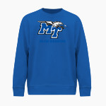 MTSU Blue Raiders <span class="pdp-name-mascot">MTSU Blue Raiders</span> BSN SPORTS Men's Cotton Rich Fleece Crew Neck Front Thumbnail
