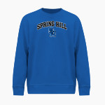 Spring Hill Panthers <span class="pdp-name-mascot">Spring Hill Panthers</span> BSN SPORTS Men's Cotton Rich Fleece Crew Neck Front Thumbnail
