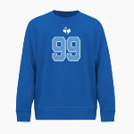 TAHOKA HIGH SCHOOL BULLDOGS <span class="pdp-name-mascot">TAHOKA BULLDOGS</span> BSN SPORTS Men's Cotton Rich Fleece Crew Neck Front Thumbnail
