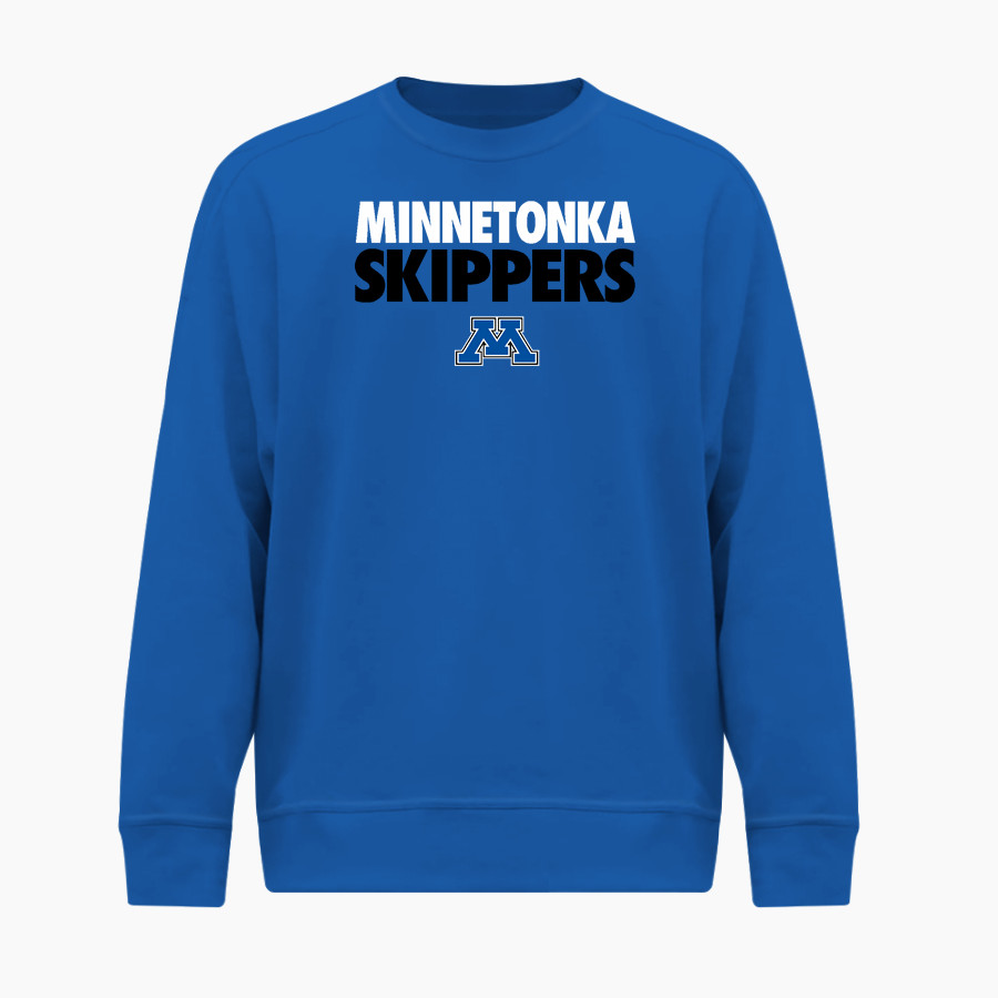 Minnetonka Skippers BSN SPORTS Men's Cotton Rich Fleece Crew Neck