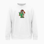 BLANCHE ELY HIGH SCHOOL TIGERS <span class="pdp-name-mascot">BLANCHE ELY TIGERS</span> BSN SPORTS Men's Cotton Rich Fleece Crew Neck Front Thumbnail