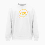 The Dance Company The Dance Company <span class="pdp-name-mascot">The Dance Company</span> BSN SPORTS Men's Cotton Rich Fleece Crew Neck Front Thumbnail