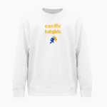 Castle Knights <span class="pdp-name-mascot">Castle Knights</span> BSN SPORTS Men's Cotton Rich Fleece Crew Neck Front Thumbnail