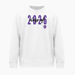 LUHI Lions BSN SPORTS Men's Cotton Rich Fleece Crew Neck Front Thumbnail