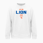 NEWTON SOUTH HIGH SCHOOL LIONS <span class="pdp-name-mascot">NEWTON SOUTH LIONS</span> BSN SPORTS Men's Cotton Rich Fleece Crew Neck Front Thumbnail
