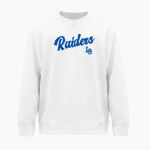 Lomega Raiders <span class="pdp-name-mascot">Lomega Raiders</span> BSN SPORTS Men's Cotton Rich Fleece Crew Neck Front Thumbnail