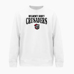 Belmont Abbey College The Official Store of the Crusaders <span class="pdp-name-mascot">Belmont Abbey Crusaders</span> BSN SPORTS Men's Cotton Rich Fleece Crew Neck Front Thumbnail