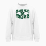 Wisconsin Heights High School Vanguards BSN SPORTS Men's Cotton Rich Fleece Crew Neck Front Thumbnail