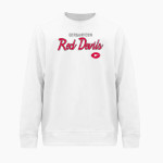 Germantown Red Devils <span class="pdp-name-mascot">Germantown Red Devils</span> BSN SPORTS Men's Cotton Rich Fleece Crew Neck Front Thumbnail