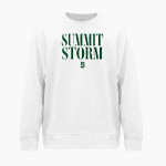 Summit High School Storm <span class="pdp-name-mascot">Summit High School Storm</span> BSN SPORTS Men's Cotton Rich Fleece Crew Neck Front Thumbnail