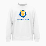 CHESTNUT RIDGE HIGH SCHOOL LIONS BSN SPORTS Men's Cotton Rich Fleece Crew Neck Front Thumbnail