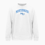 Northwood Timberwolves BSN SPORTS Men's Cotton Rich Fleece Crew Neck Front Thumbnail
