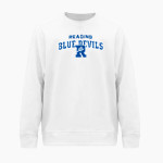 READING SENIOR HIGH SCHOOL BLUE DEVILS <span class="pdp-name-mascot">READING BLUE DEVILS</span> BSN SPORTS Men's Cotton Rich Fleece Crew Neck Front Thumbnail