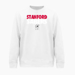 Stanford Sabers <span class="pdp-name-mascot">Stanford Sabers</span> BSN SPORTS Men's Cotton Rich Fleece Crew Neck Front Thumbnail