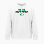 Milroy Irish Irish BSN SPORTS Men's Cotton Rich Fleece Crew Neck Front Thumbnail