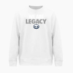 Legacy Eagles BSN SPORTS Men's Cotton Rich Fleece Crew Neck Front Thumbnail