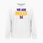 Miles Golden Bears <span class="pdp-name-mascot">Miles Golden Bear</span> BSN SPORTS Men's Cotton Rich Fleece Crew Neck Front Thumbnail
