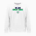 Great Oaks Academy Great Oaks Academy <span class="pdp-name-mascot">Great Oaks Academy</span> BSN SPORTS Men's Cotton Rich Fleece Crew Neck Front Thumbnail