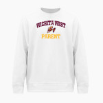WICHITA WEST HIGH SCHOOL PIONEERS <span class="pdp-name-mascot">WICHITA WEST PIONEERS</span> BSN SPORTS Men's Cotton Rich Fleece Crew Neck Front Thumbnail