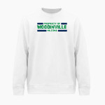 WOODINVILLE HIGH SCHOOL FALCONS <span class="pdp-name-mascot">WOODINVILLE FALCONS</span> BSN SPORTS Men's Cotton Rich Fleece Crew Neck Front Thumbnail