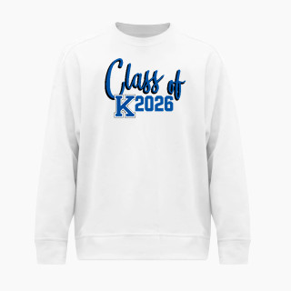 BSN SPORTS Men's Cotton Rich Fleece Crew Neck